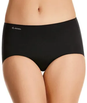 Jockey No Panty Line Promise Next Generation Microfibre Full Brief - Black