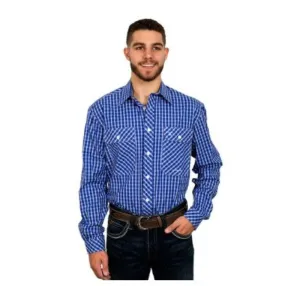 Just Country Workshirt Mens Austin Full Button (MWLS2364)