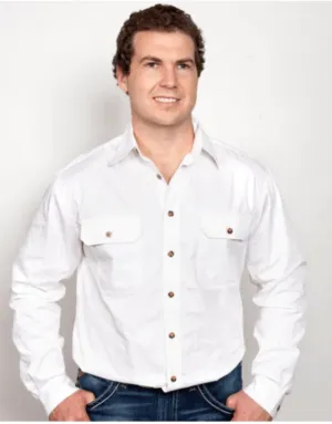 Just Country Workshirt Mens Evan Full Button