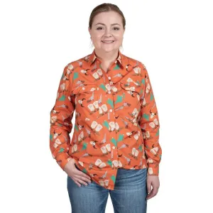 Just Country Workshirt Womens Abbey Full Button
