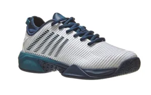 K-Swiss Men's Hypercourt Supreme All Court (White/PondBlue)
