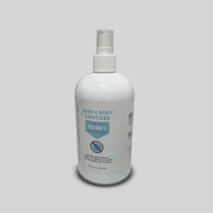 KS Scientific Hand & Body Sanitizer Spray, 16 oz - Alcohol-Free, FDA