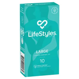 LifeStyles® Large 10 pack
