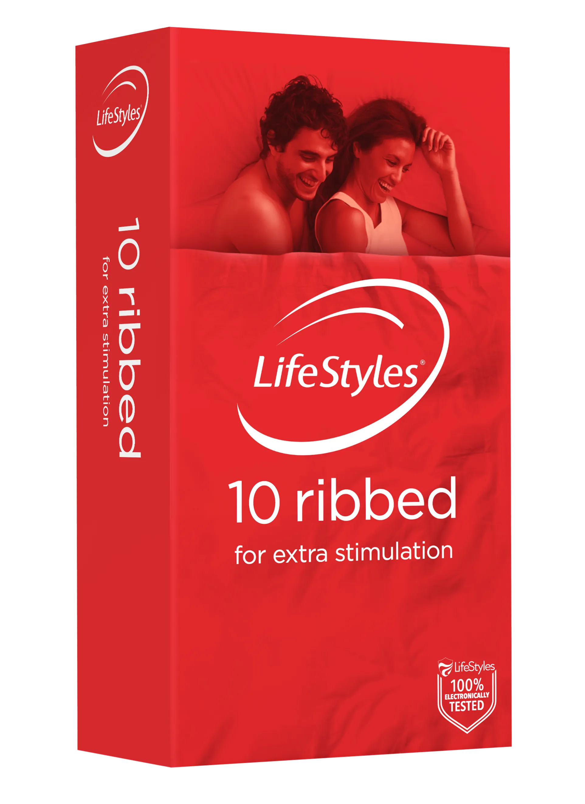 LifeStyles® Ribbed 10 pack