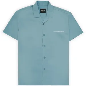 LIGHTWEIGHT BOWLING SHIRT (BLUE)