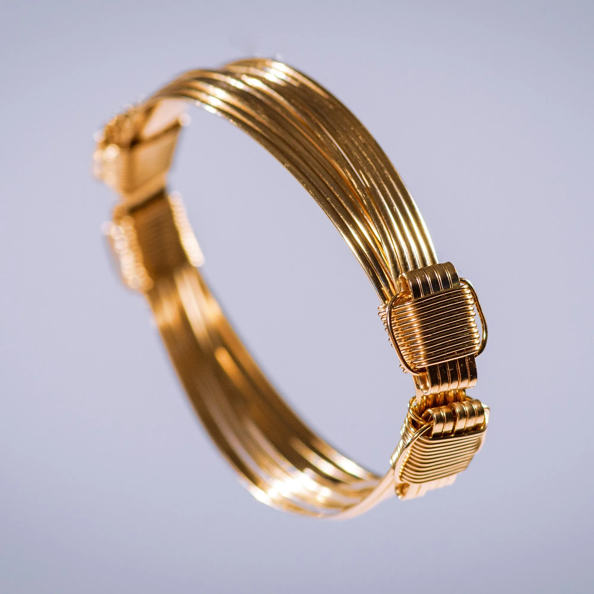 Lightweight Bracelet Yellow Gold Fill 5-Strand