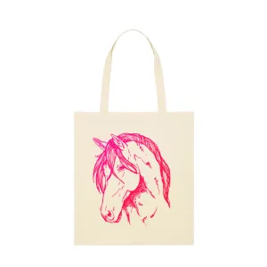 Lightweight Tote Bag | Pony Neon Pink