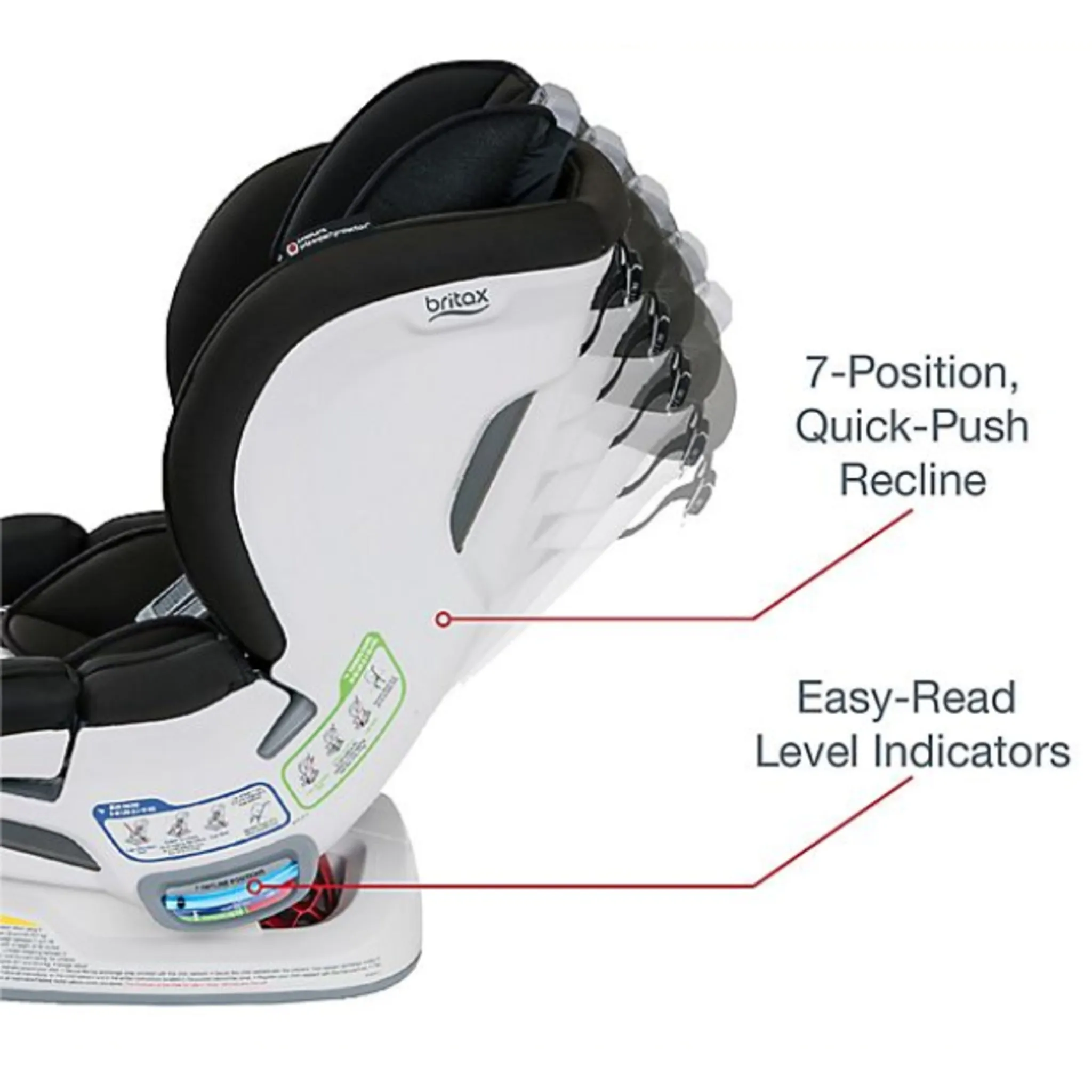 Like New/Unboxed- Britax Boulevard ClickTight Cool Flow Convertible Car Seat (Gray)