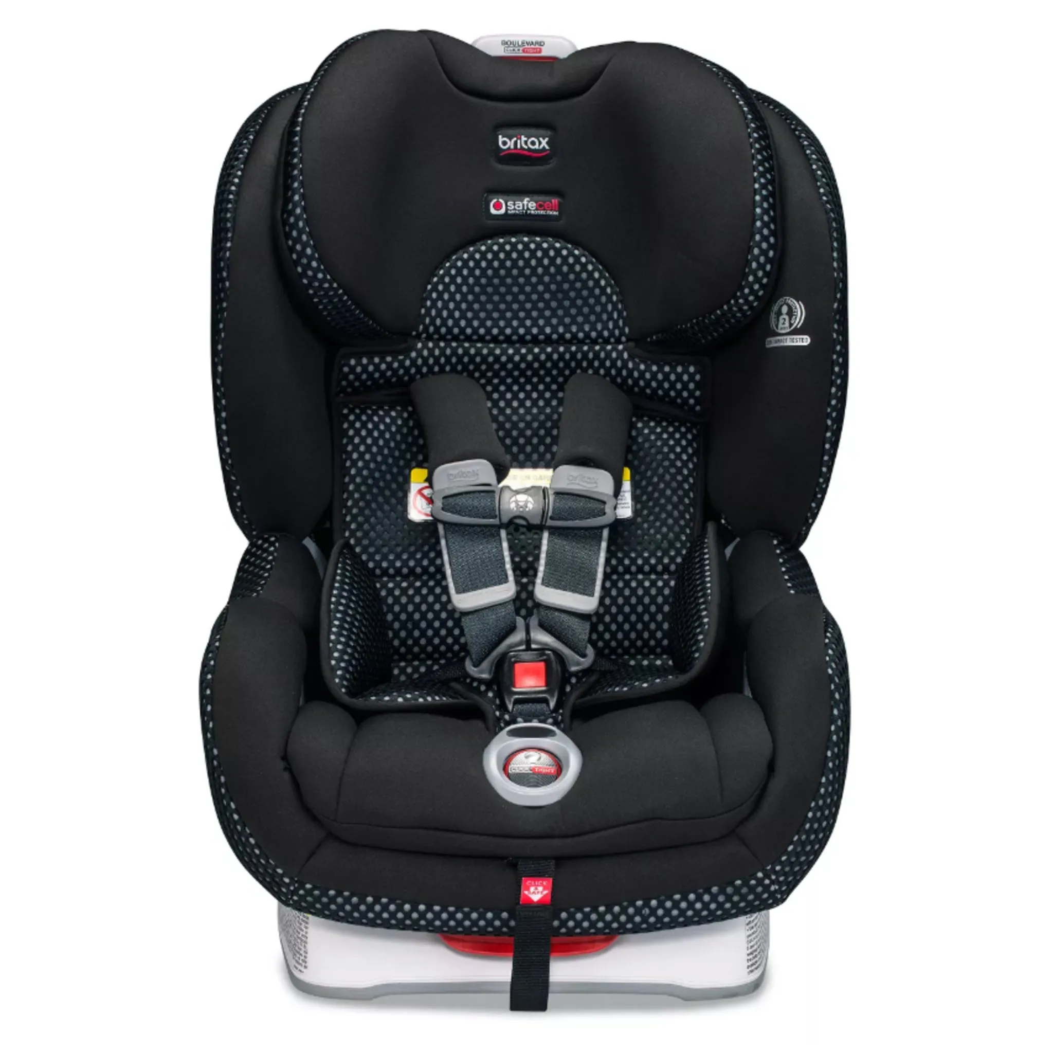 Like New/Unboxed- Britax Boulevard ClickTight Cool Flow Convertible Car Seat (Gray)