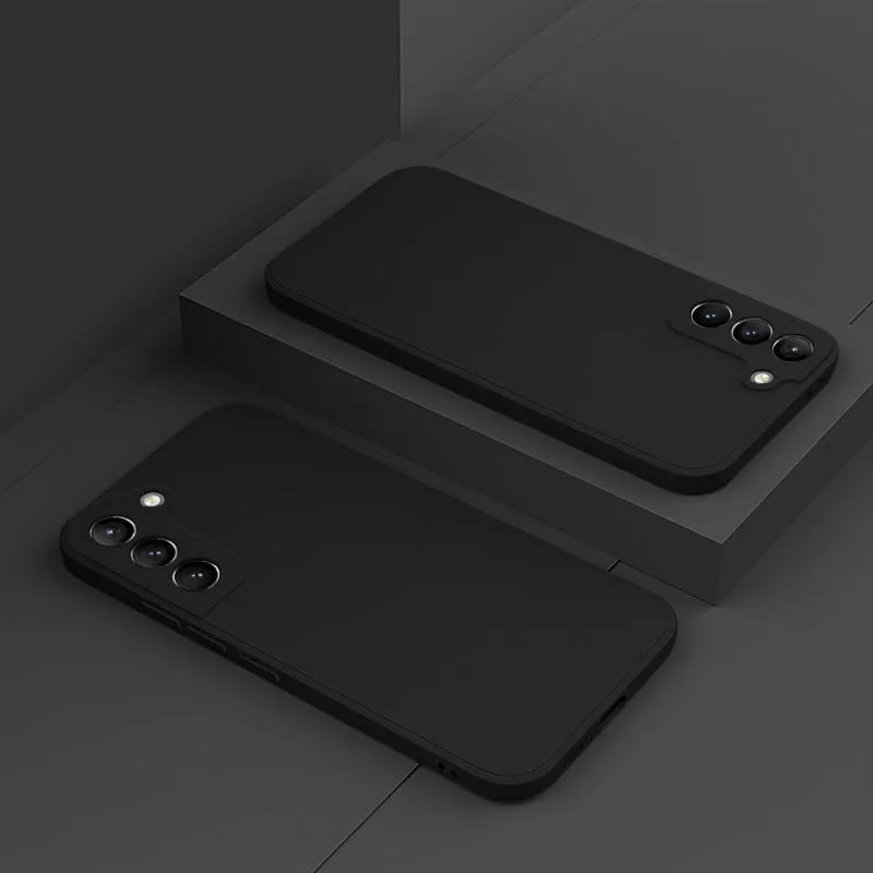 Liquid Silicone Soft Thin Phone Case for Samsung Galaxy A Series
