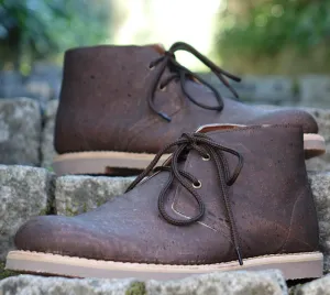 Manaslu Cork Chukka Lace-up Boots - Brown