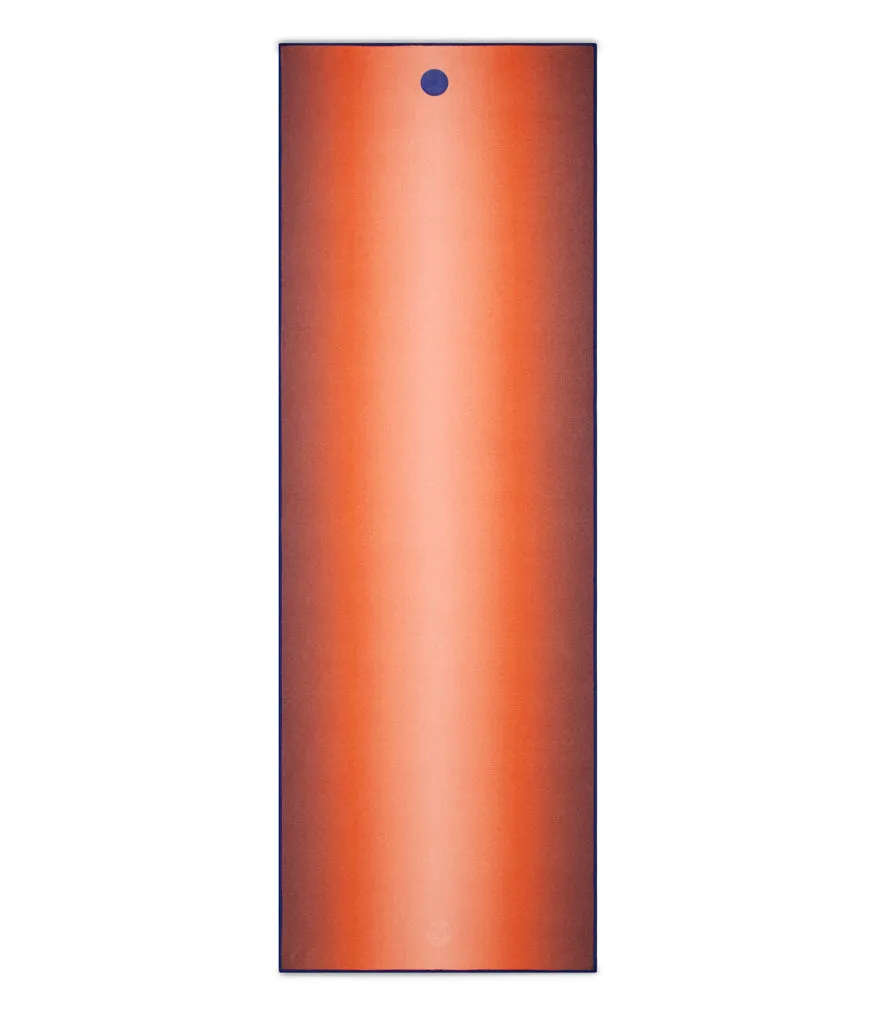 Manduka Yogitoes Skidless Yoga Mat Towel 71'' - Ruby Array 2.0