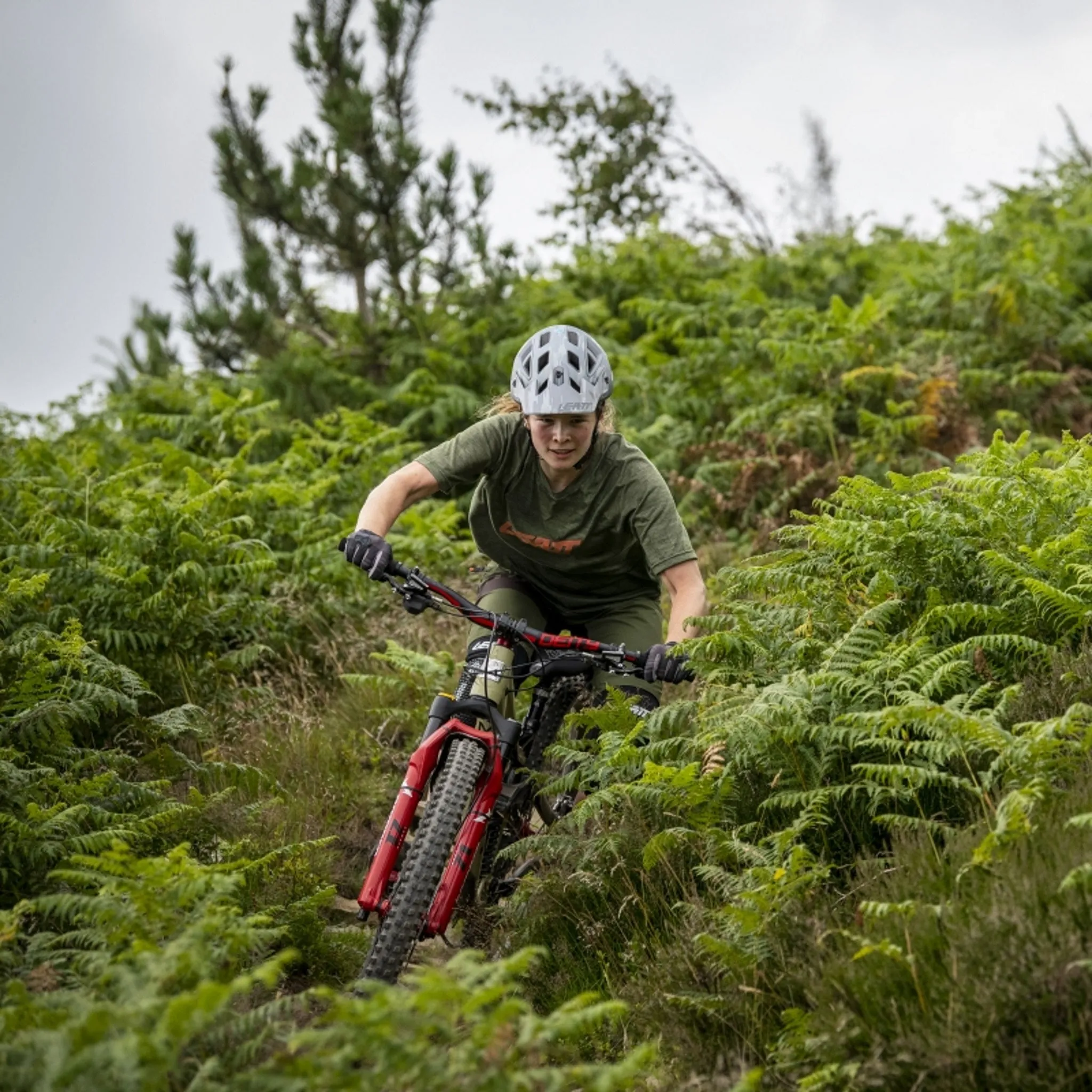 Marin Alpine Trail XR Enduro Bike Tan/Black/Red