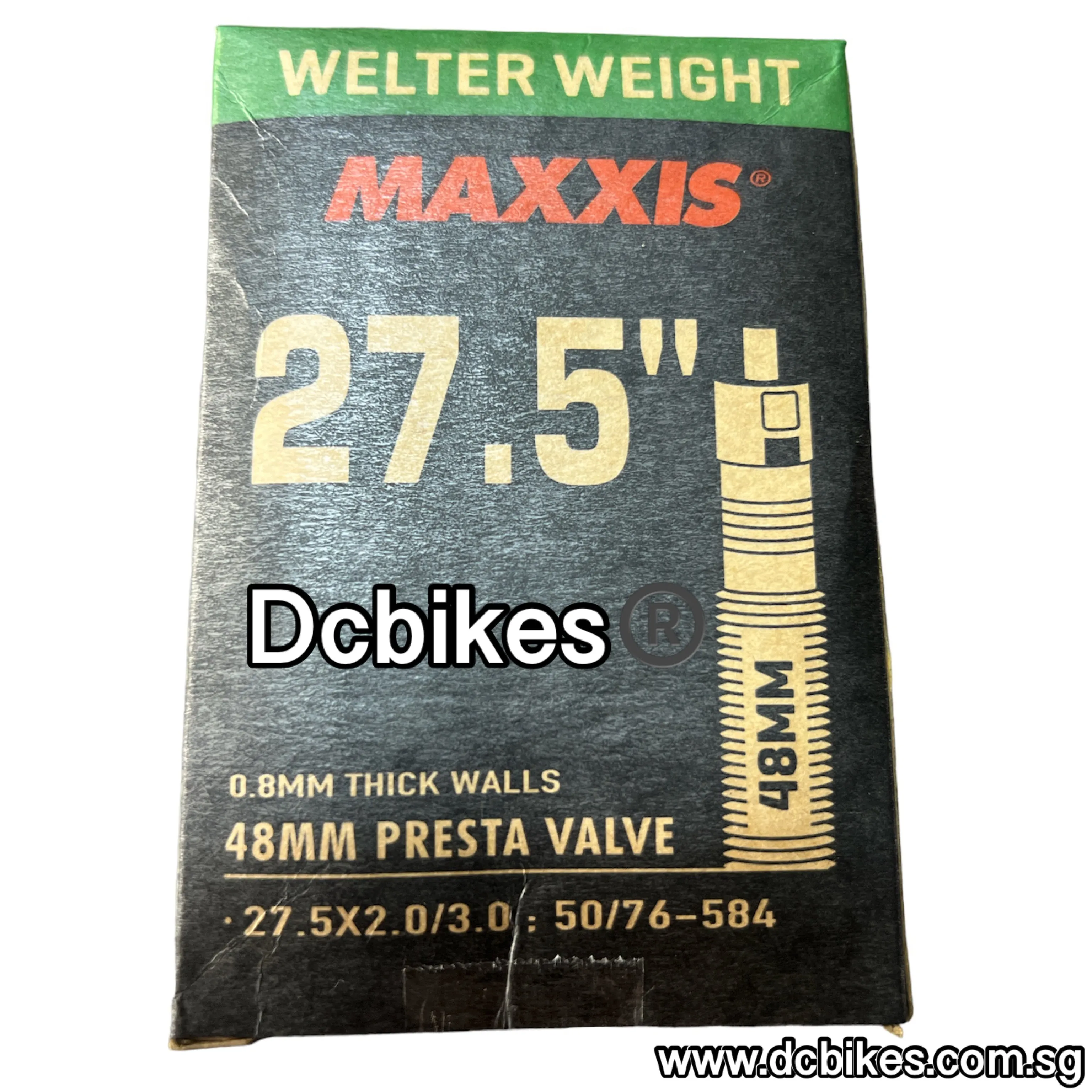 Maxxis 26 X 1.50/2.50 | 27.5/29 X 1.75/2.4 Presta | Schrader 48mm UltraLight MTB Tube
