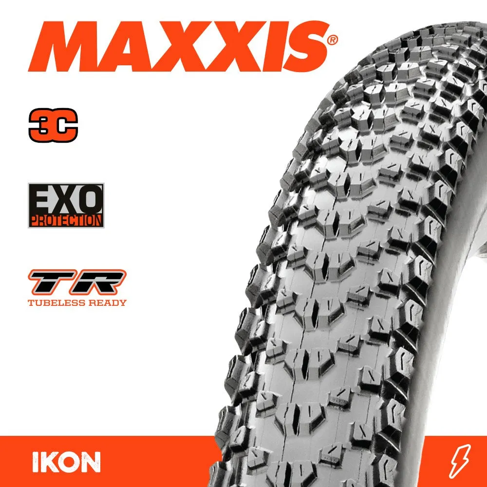 Maxxis Tyre Ikon 27.5 X 2.35 3C Speed EXO TR Fold 120TPI E-25
