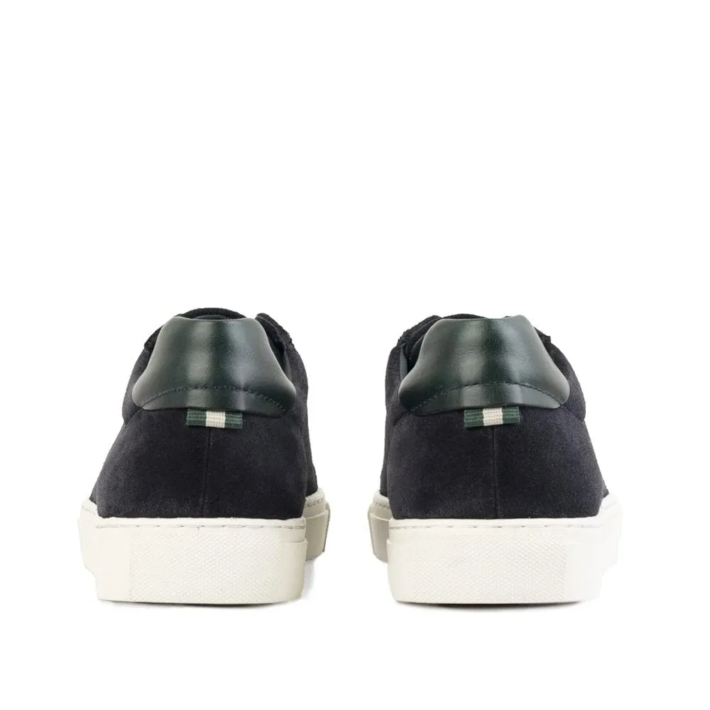 MEN'S MILWAUKEE BOOT CO. FALK SNEAKER | NAVY SUEDE