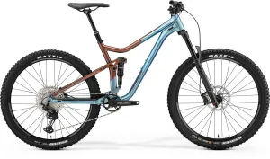 Merida One Forty 600 Enduro Bike Silk Bronze/Blue