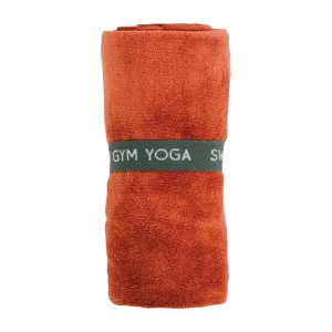 microfibre sports towel terracotta