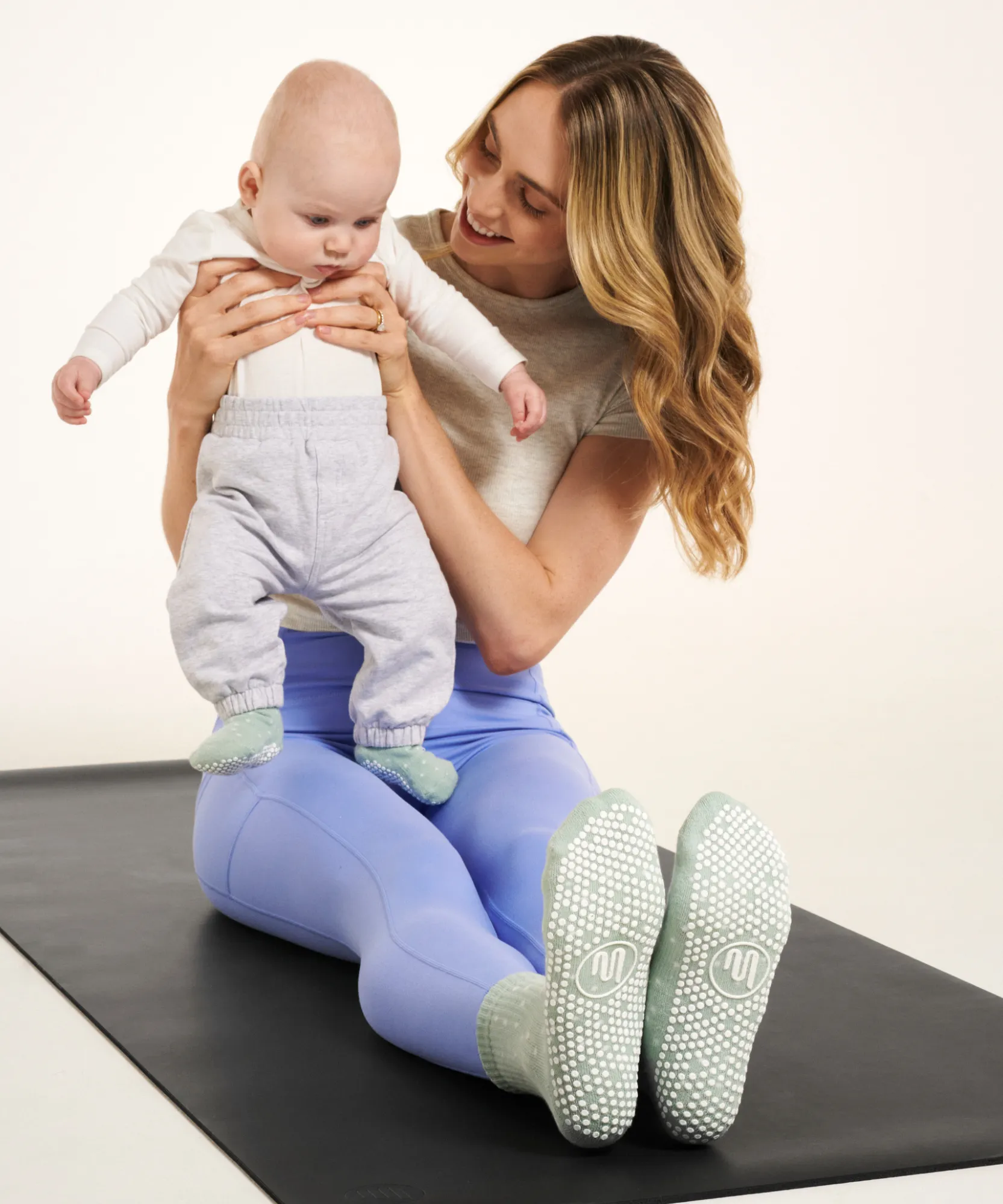 Mini-Me Grip 'Mums & Bubs' Set - Speckle