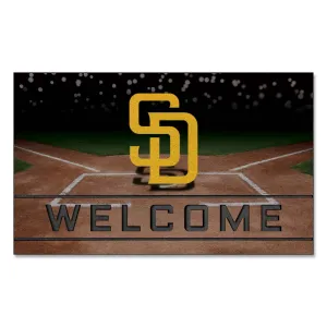 MLB - San Diego Padres Crumb Rubber Door Mat