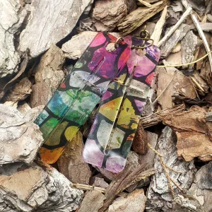 Mosaic Cross Earrings