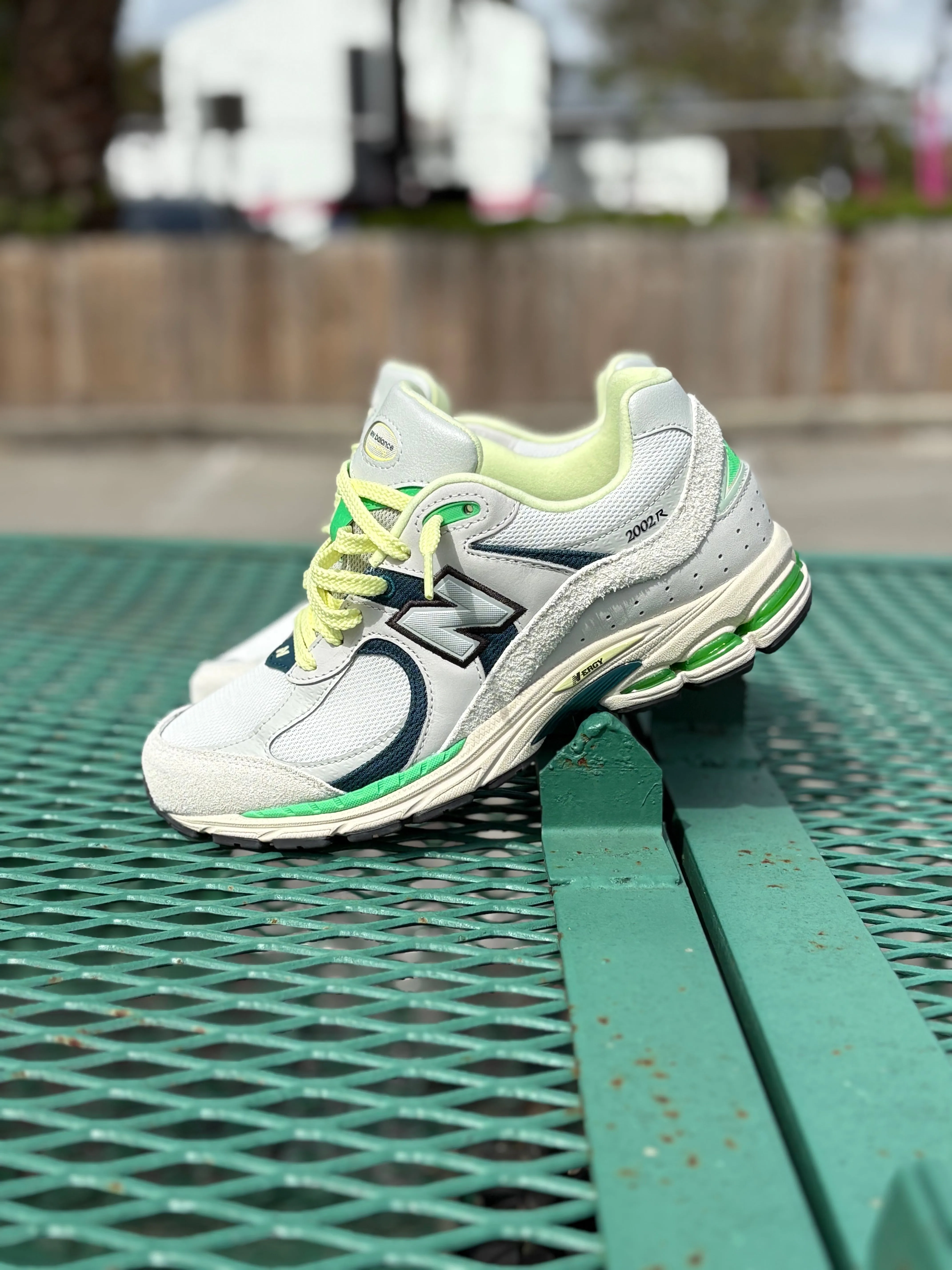 New Balance 2002R-(Grey/Green)