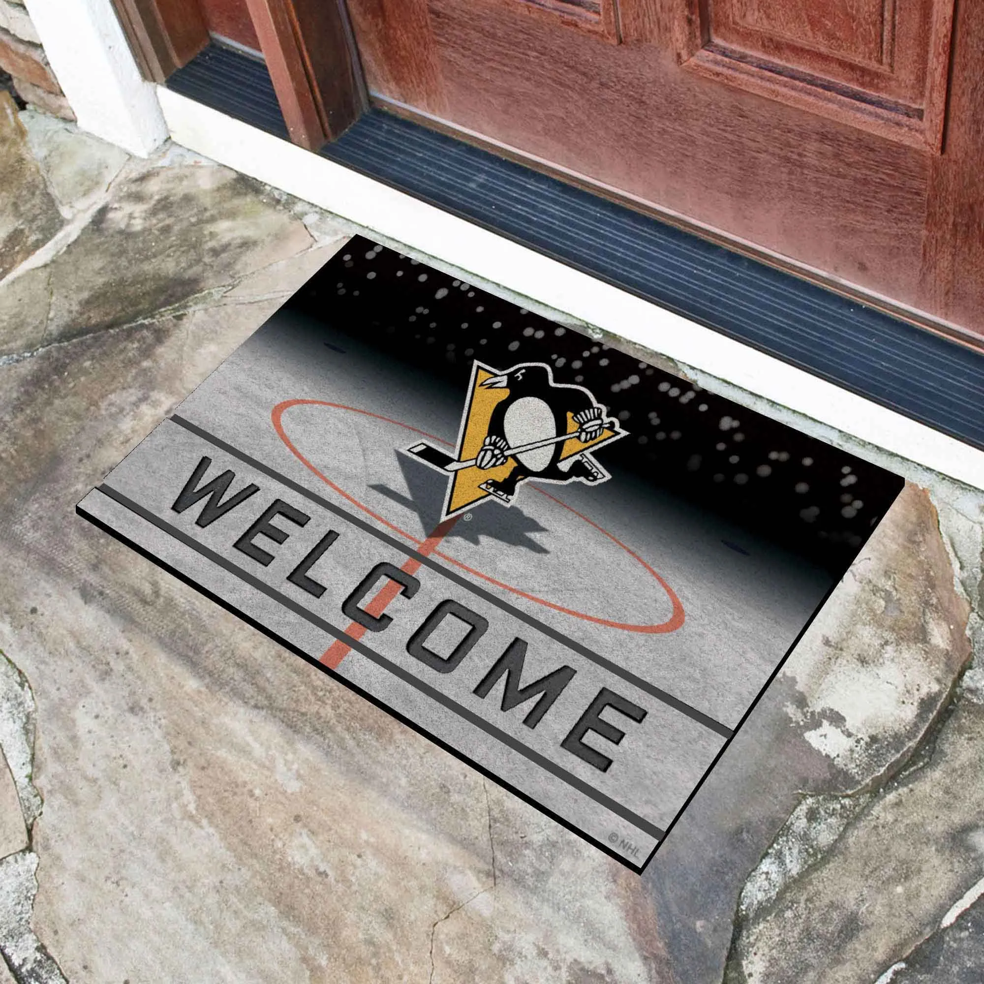NHL - Pittsburgh Penguins Crumb Rubber Door Mat