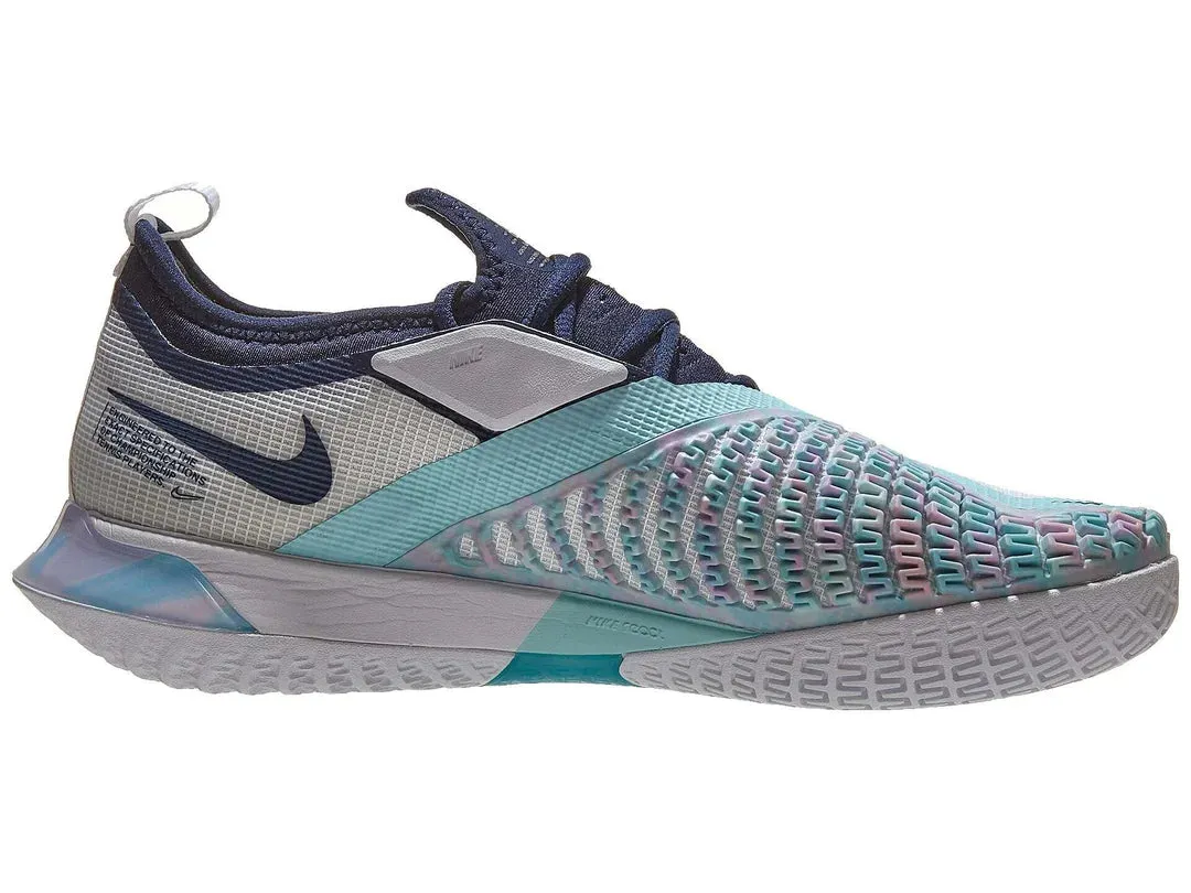 Nike React Vapor NXT AC Glacier/Navy Men's Tennis Shoes - 2022 NEW ARRIVAL