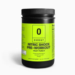 Nitric Shock Pre-Workout Powder