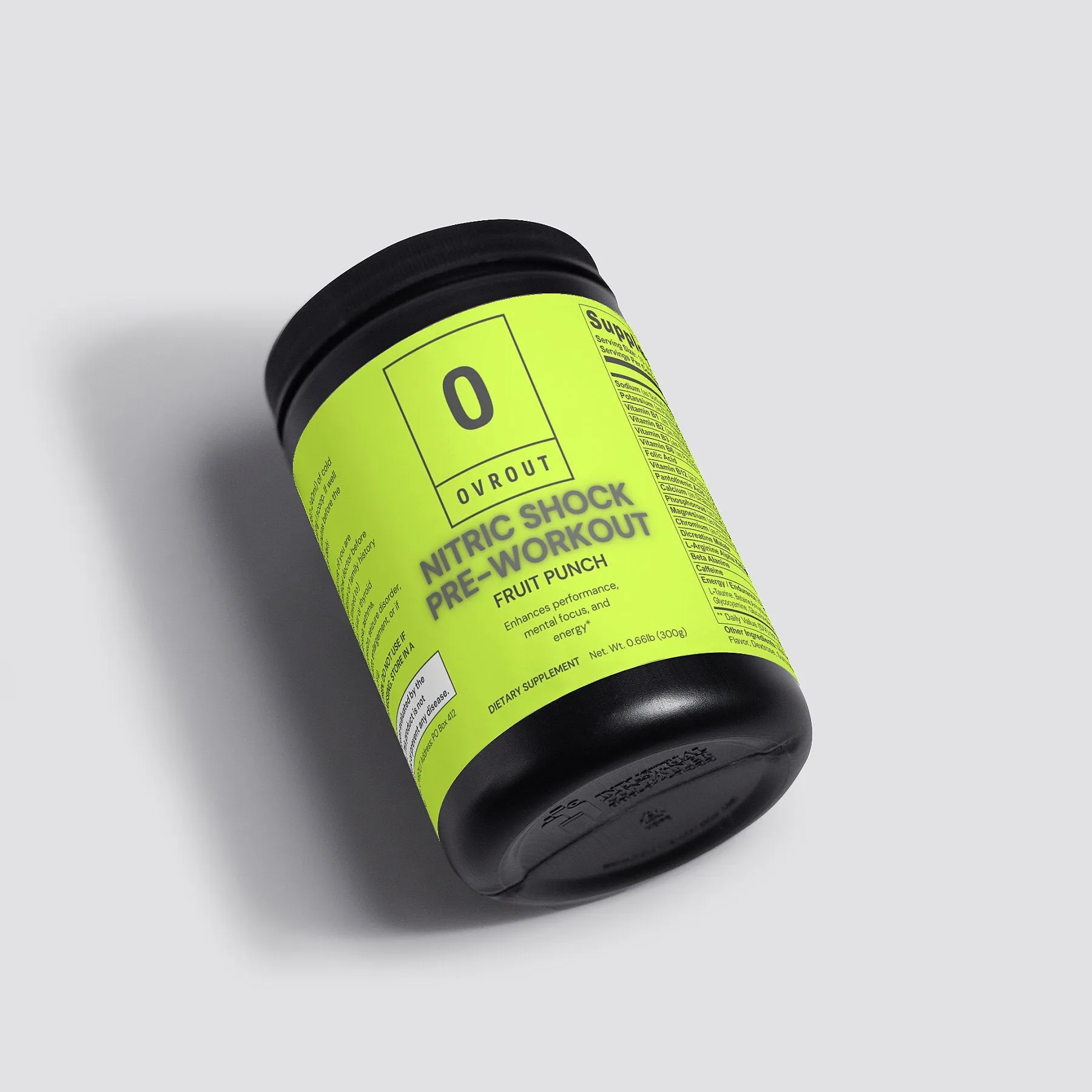 Nitric Shock Pre-Workout Powder