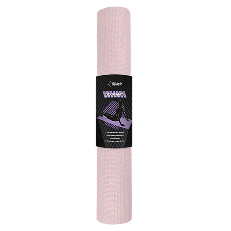 Non-Slip Lightweight Yoga Mat 130cm x 58cm | Yoga Mat Carry Bags aslo available