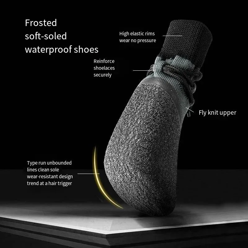 Non-Slip Water Resistant Dog Shoes