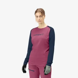 Norrona Women Fjora Equaliser Lightweight Long Sleeve - Violet Quartz - AW24