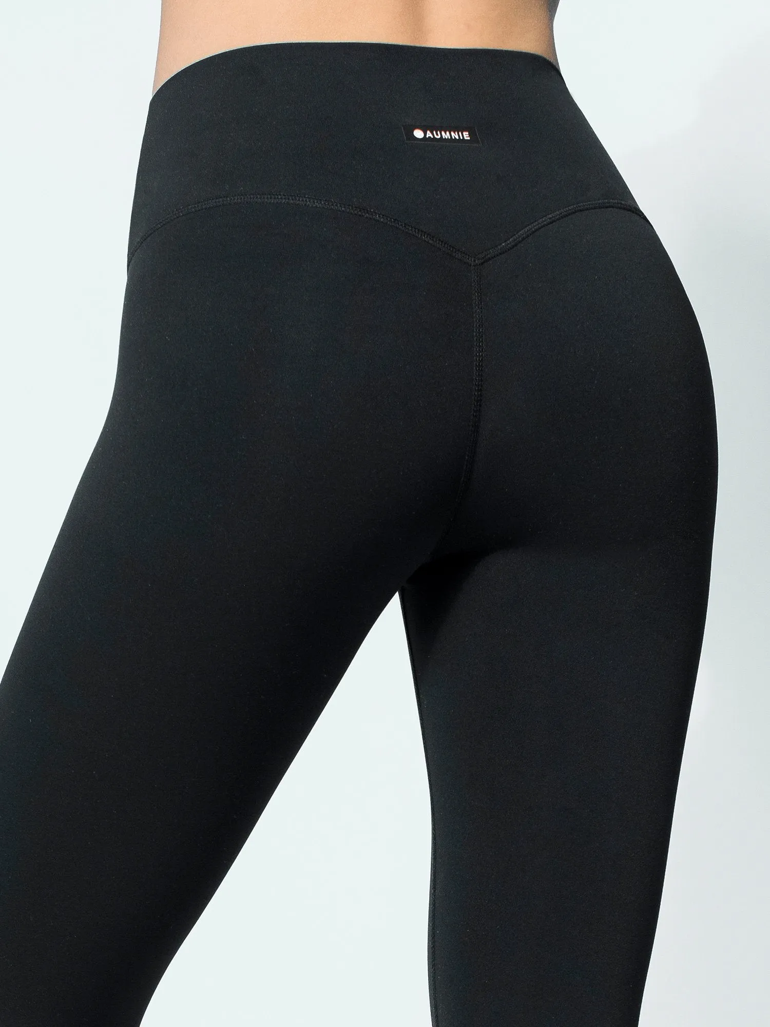 NUDE SHAPE HIGH WAIST PANTS, BLACK