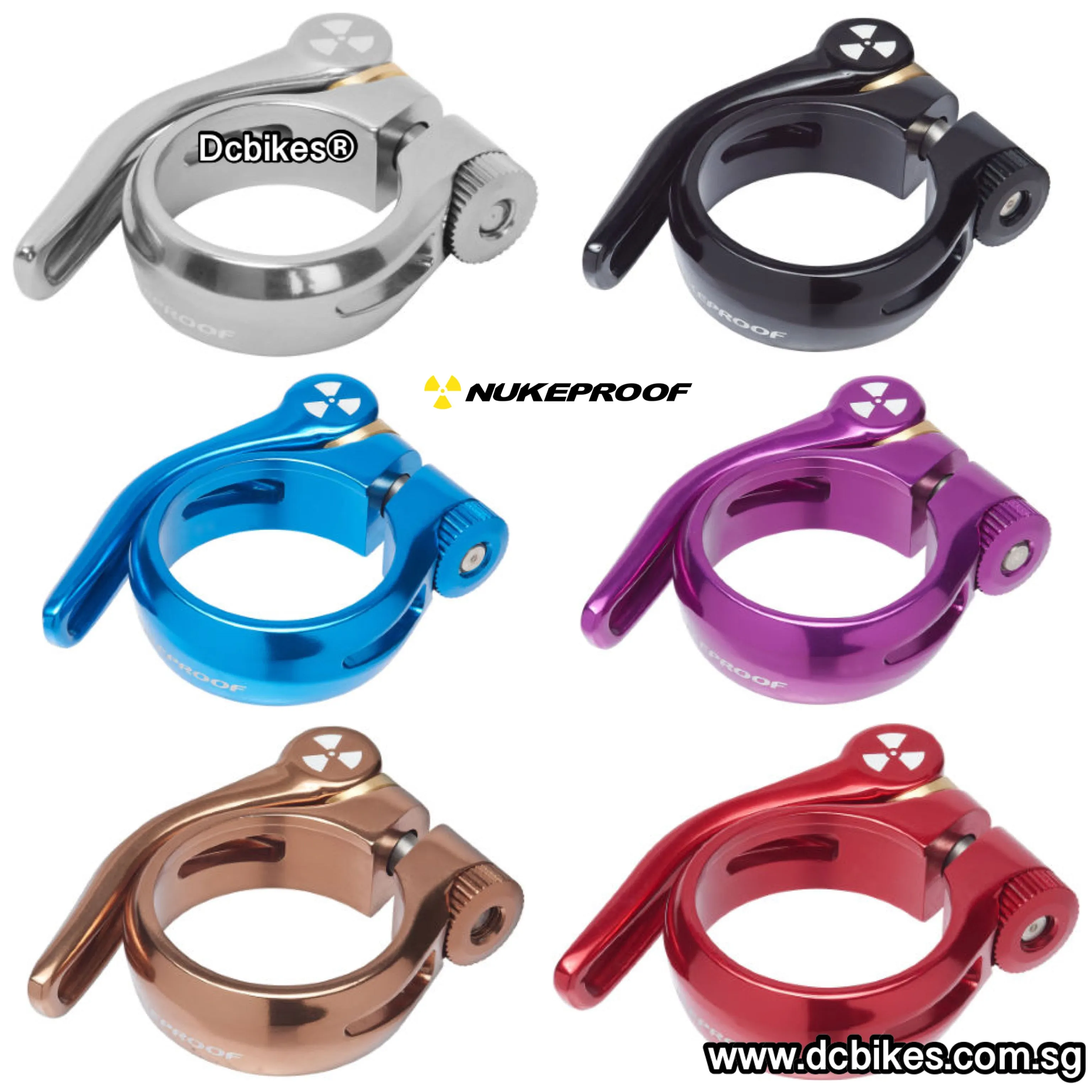 Nukeproof 31.8mm/34.9mm Horizon QR Seat Post Clamp