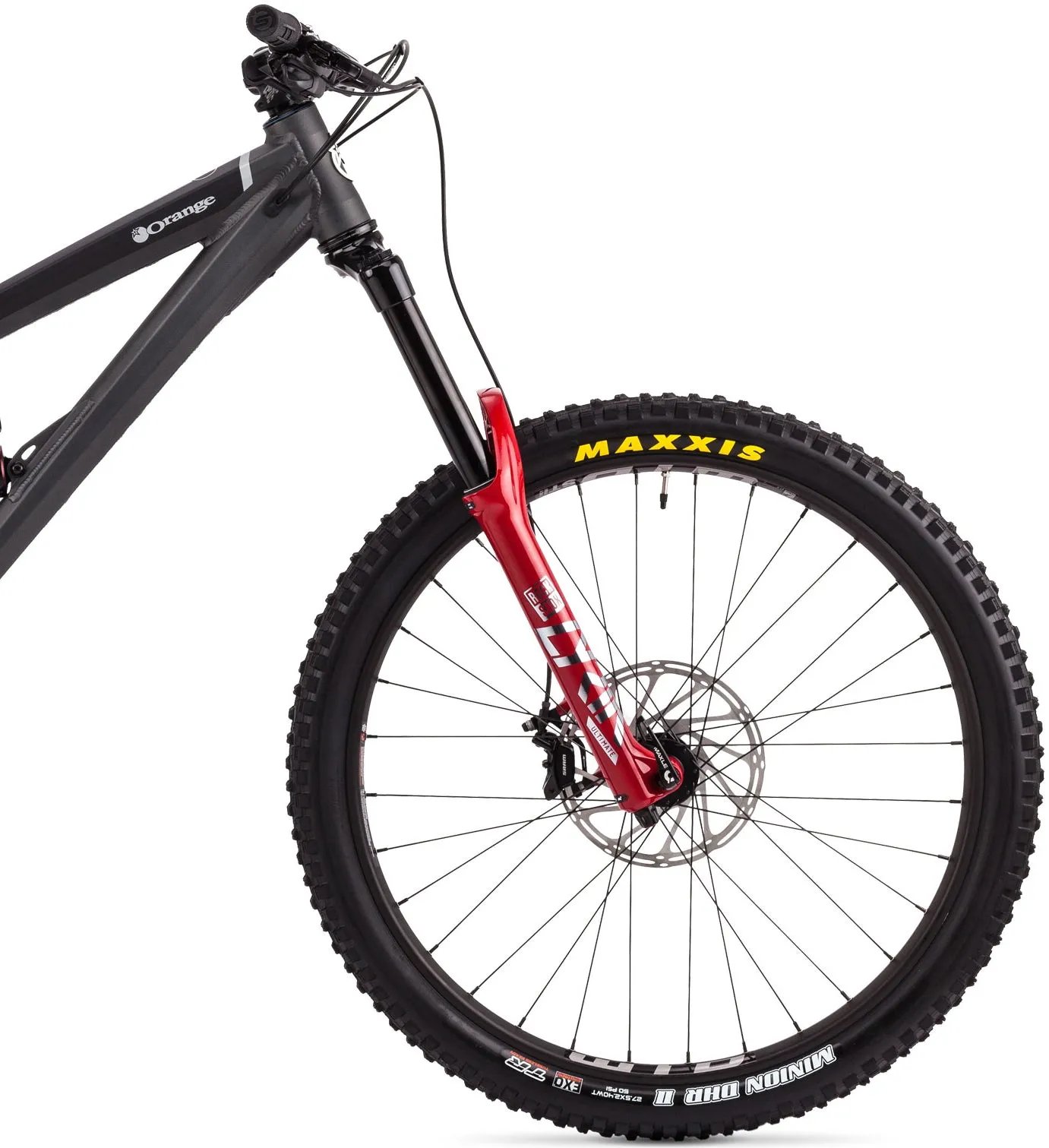 Orange Alpine 6 Pro-Line Full Suspension Mountain Bike 2020 Ex-Demo - Matt Charcoal Grey