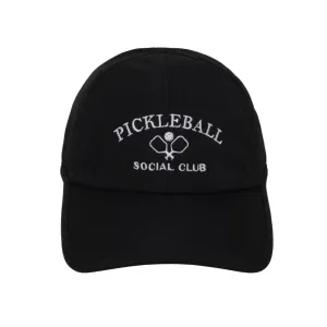 Pickleball Social Club with Paddles Lightweight Ponyflo® Cap