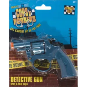 Plastic Detective Gun - Blue