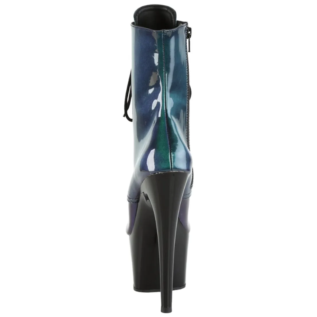 Pleaser ADORE-1020SHG Purple-Green / Black