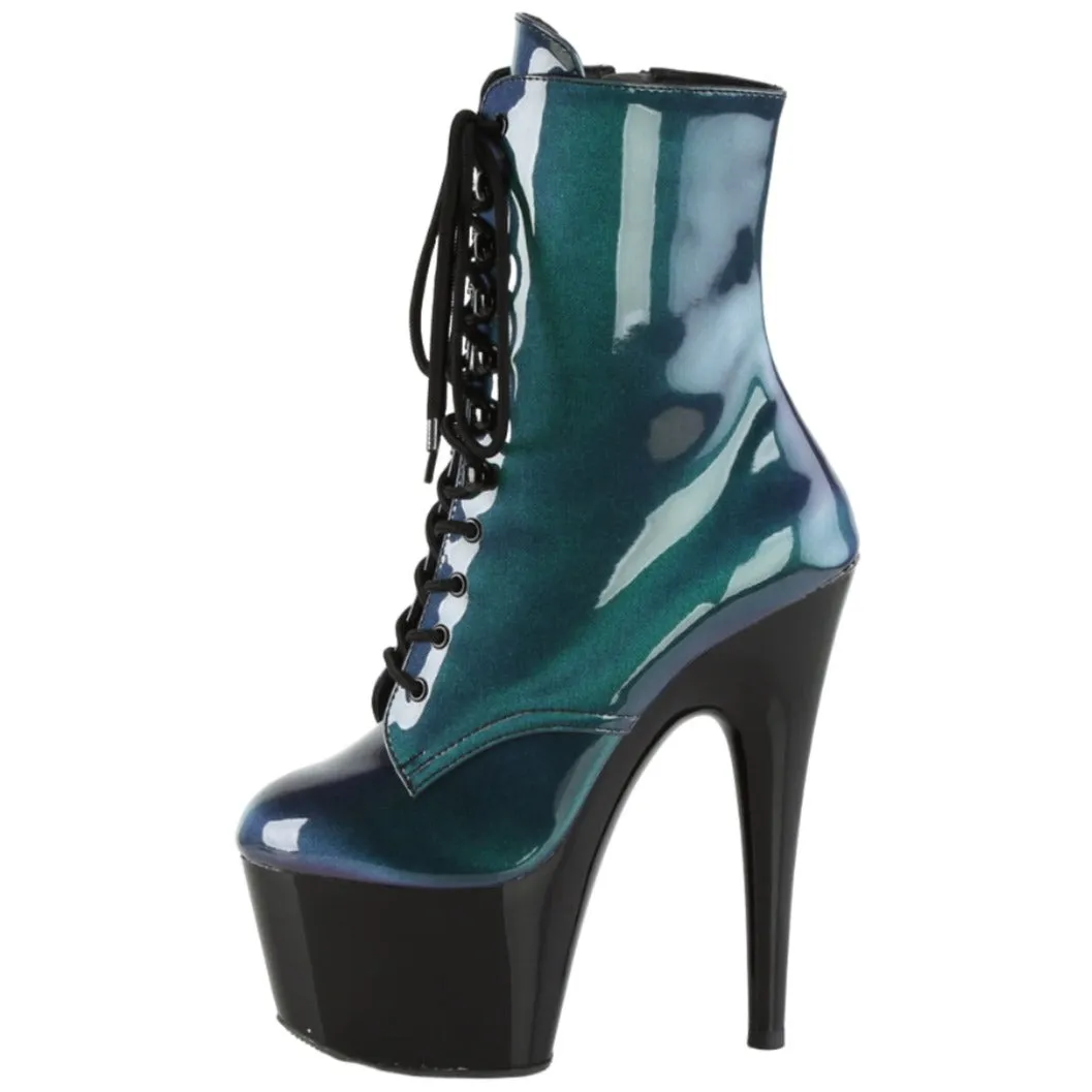 Pleaser ADORE-1020SHG Purple-Green / Black