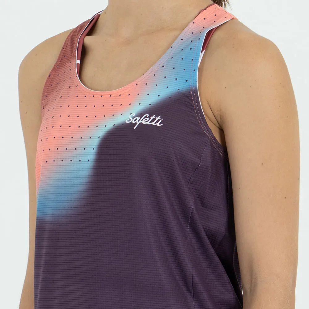 Pre-Order - Speed Project - Norway - Sleeveless Running Tank Top. Women