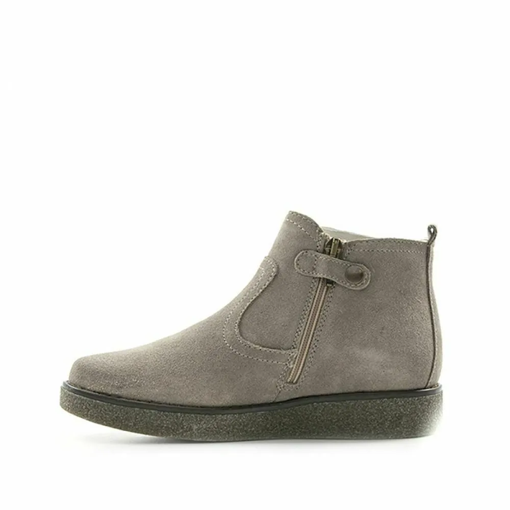 Primigi Beige Suede Ankle Boots