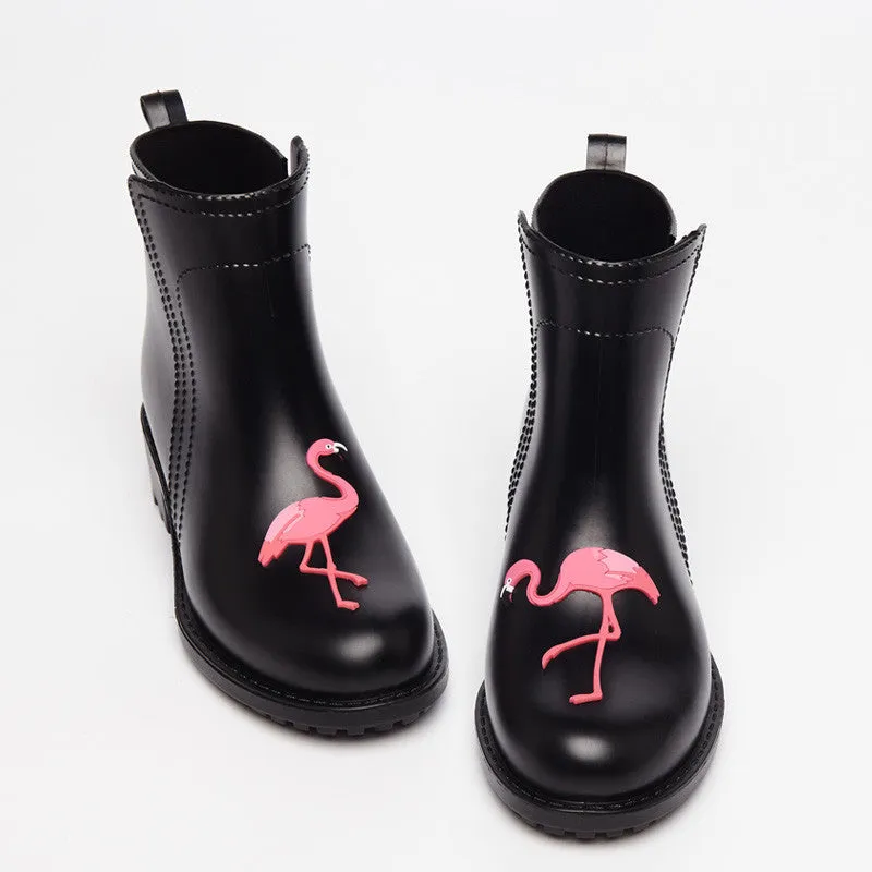 Rain Boots Women Short Tube New Non Slip Water Shoes