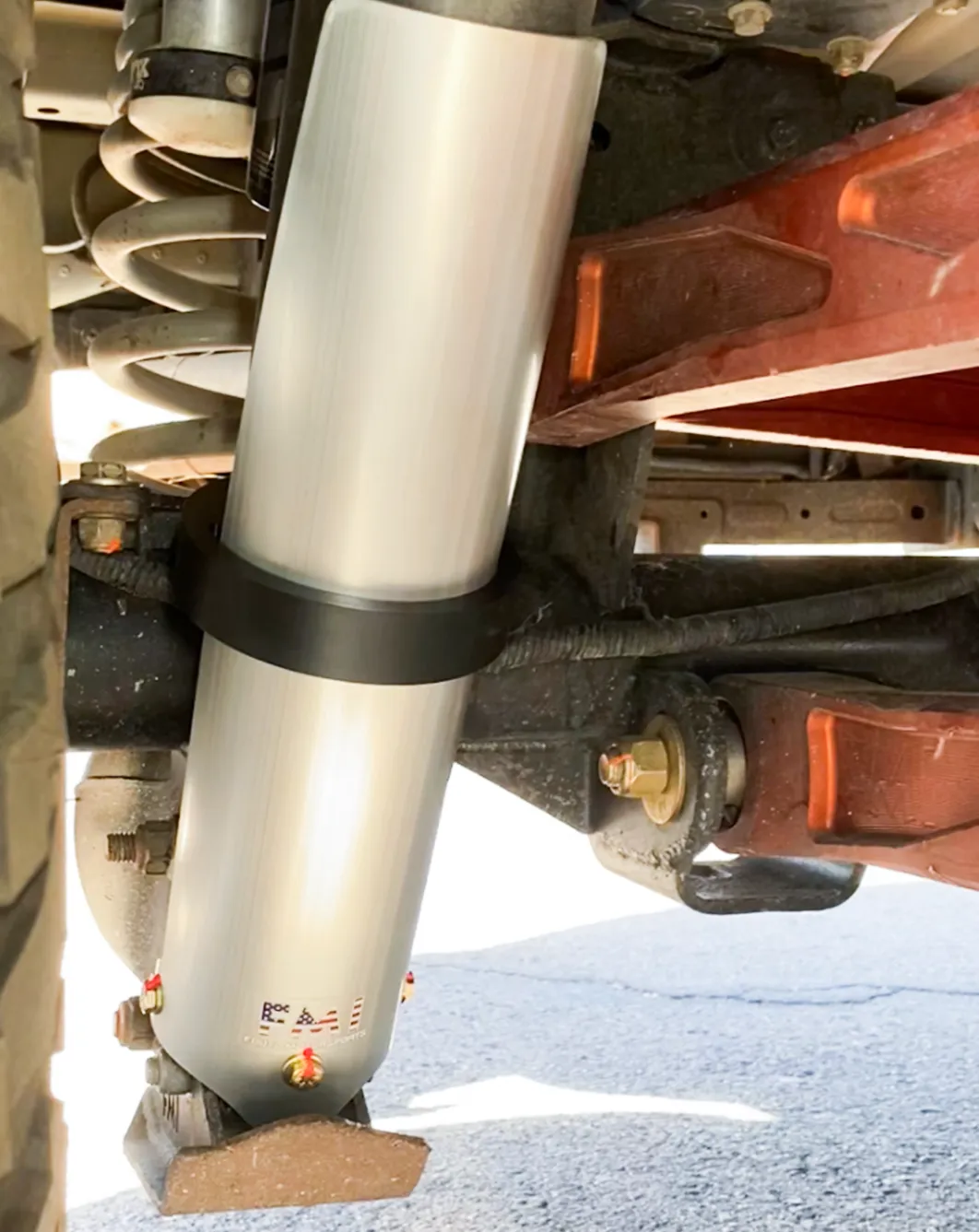 Rear Shock Guard Kit (FOX 3.2 Live Valve Internal Bypass) Gen 3 Raptor