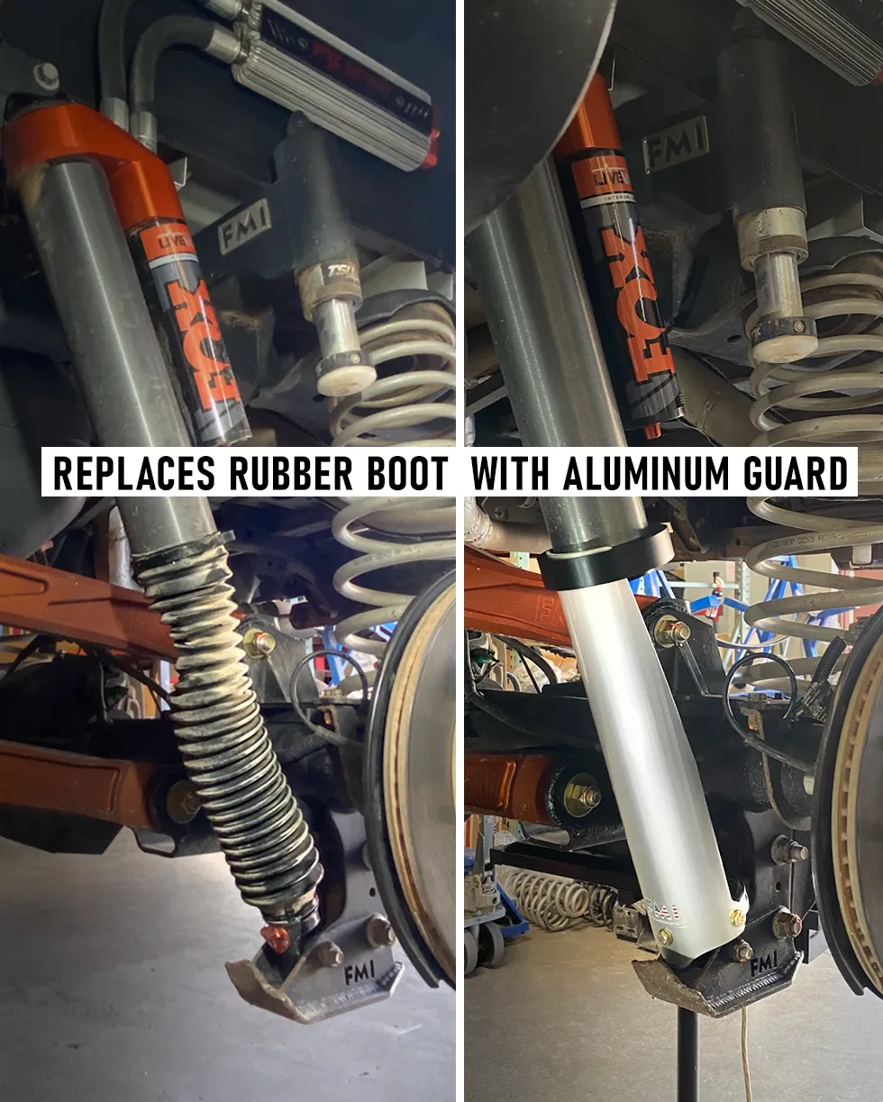 Rear Shock Guard Kit (FOX 3.2 Live Valve Internal Bypass) Gen 3 Raptor