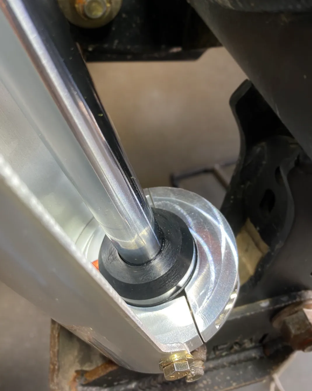 Rear Shock Guard Kit (FOX 3.2 Live Valve Internal Bypass) Gen 3 Raptor