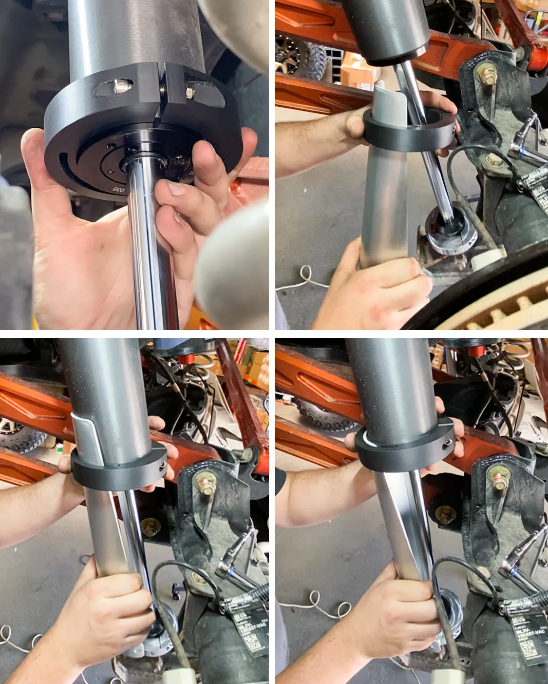 Rear Shock Guard Kit (FOX 3.2 Live Valve Internal Bypass) Gen 3 Raptor