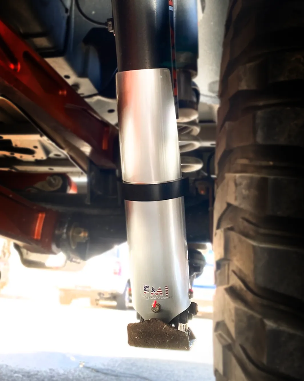 Rear Shock Guard Kit (FOX 3.2 Live Valve Internal Bypass) Gen 3 Raptor