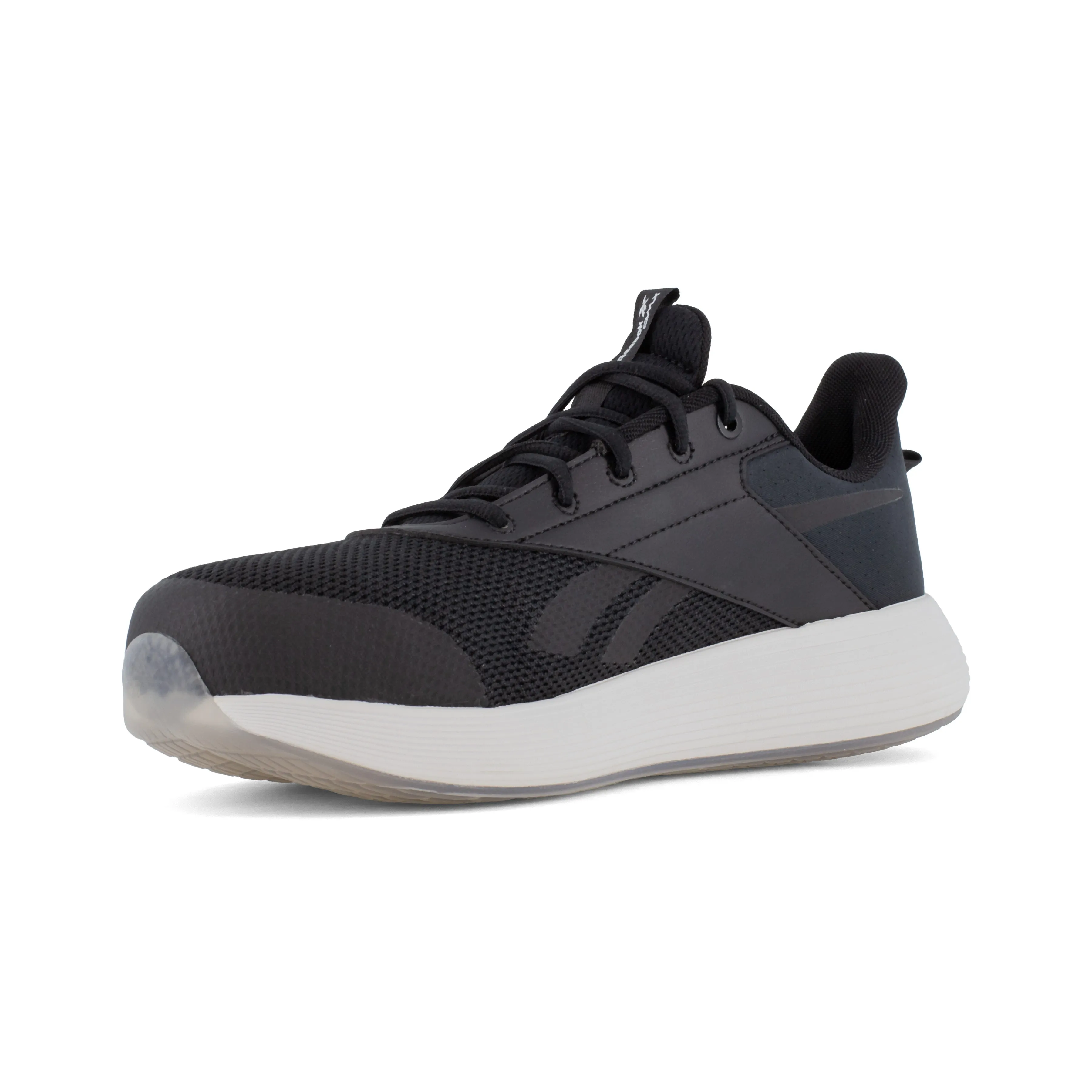 Reebok Women's DMXair Comfort  Comp Toe Athletic Work Shoe - Black - RB358
