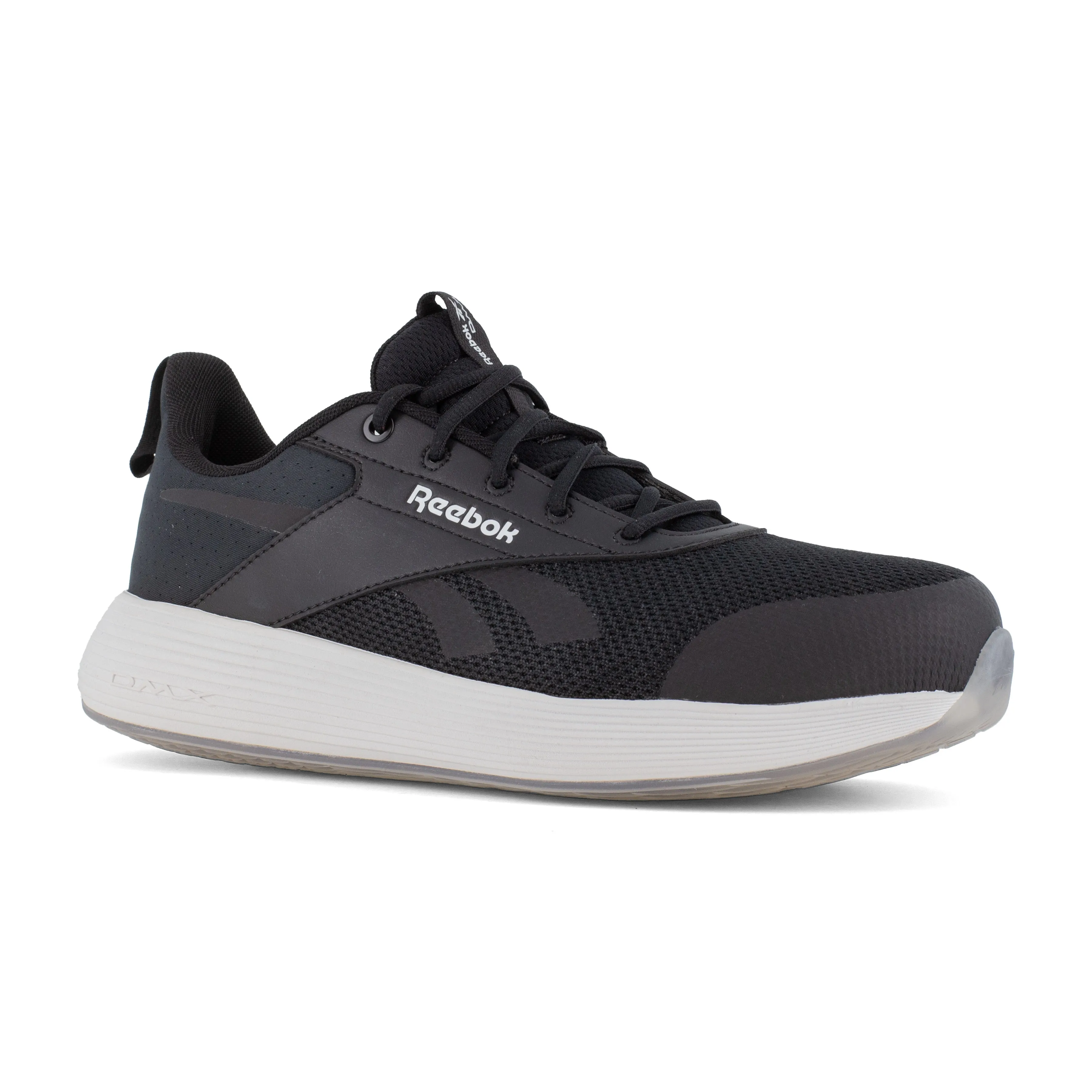 Reebok Women's DMXair Comfort  Comp Toe Athletic Work Shoe - Black - RB358